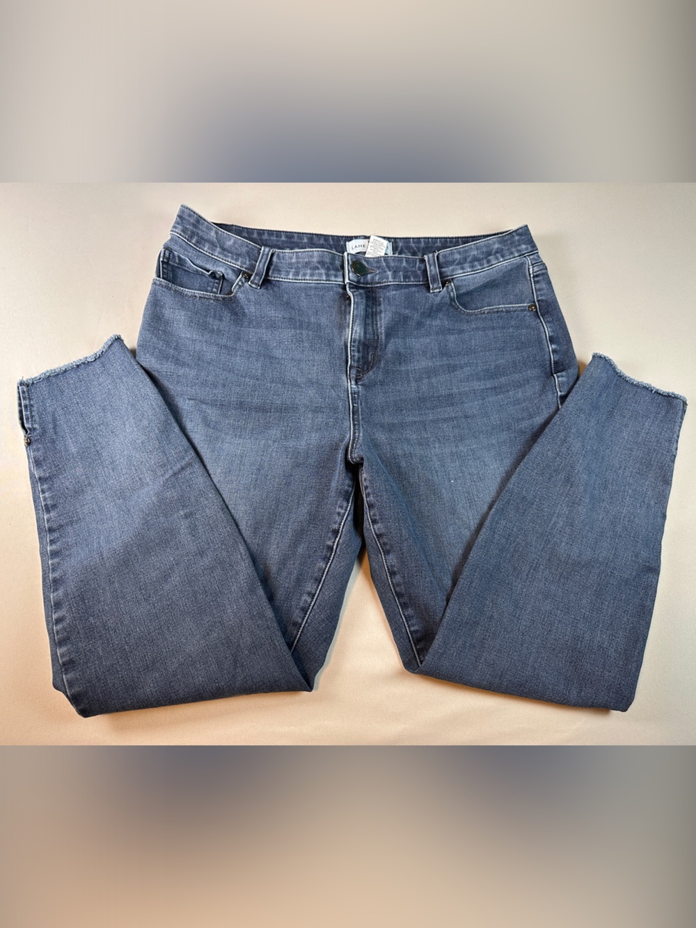 Lane Bryant Classic High-Rise Skinny Blue Women's Jeans Size 14 Stretch